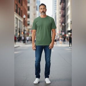Tommy Hilfiger Men's Classic Green Tee